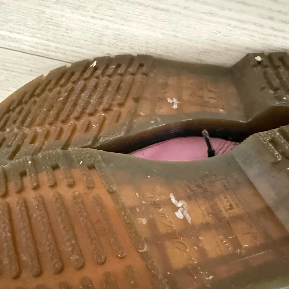 Dr. Martens Pink Combat Boots - Picture 8 of 13